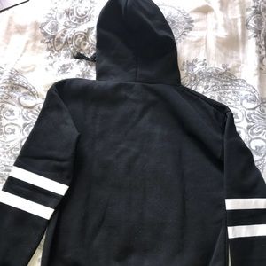 Hoodie with white stripes Clearance